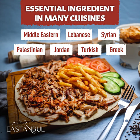 Eastanbul Shawarma Seasoning 7.1oz Shawarma Spice Blend, All-in-One Baharat Spice Blend of Middle Eastern Spices & Mediterranean Spices, Perfect f...